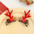 Hairpin Red New Christmas Headdress Hair Accessories Antlers a Pair of Hairclips Head Clip Bang Clip Children Hairpins/Hairbands Online Influencer Cute