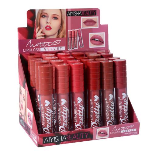 aiyishabeauty longlasting lip gloss 6 colors
