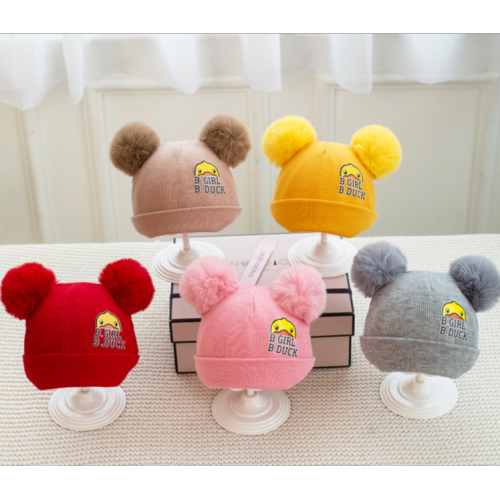 autumn and winter new warm baby children‘s hat cute cartoon woolen cap men and women knitted hat cross-border foreign trade