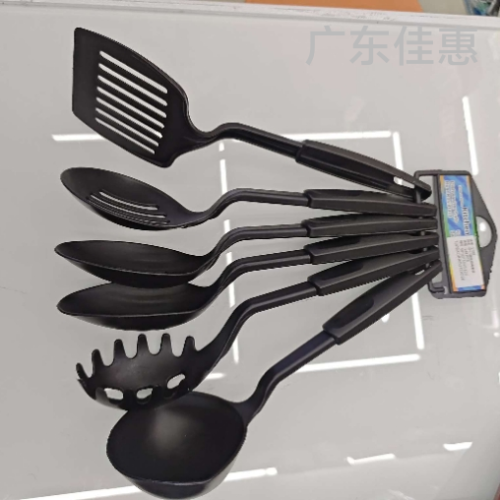 6pcs black kitchenware set