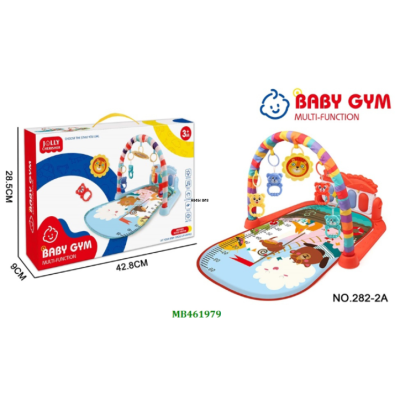 Cross-Border Baby Toys Animal Ocean Pattern Harmonium Baby Blanket with Light Music Game Mat 0-36 Months