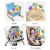 Cross-Border Hot Selling Stroller Pendant Bed Bell Crib Hanging Toy Multifunctional Car Rotating Rattle Comfort Toy Wholesale