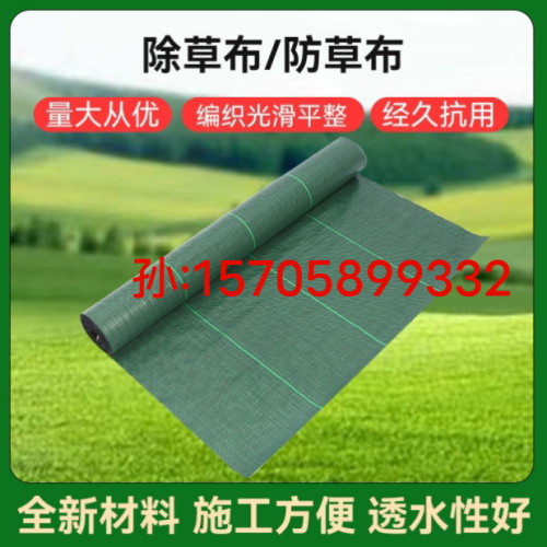 factory wholesale gardening all kinds of gram weight green pp weeding cloth pp anti-grass cloth cover grass cloth anti-grass cloth