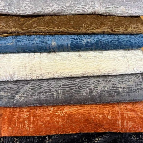 现货供应.丽丝绒压花 烫金【1340】适用于抱枕沙发.地毯