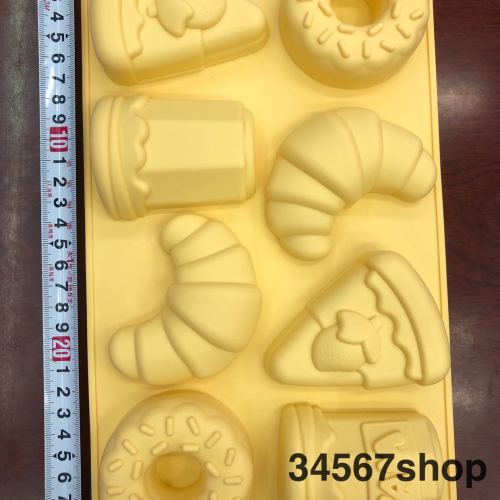 wholesale in stock horn donut silicone bread mold ms cake mold dessert mold new diy baking tool