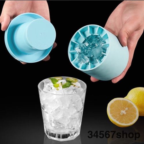 silicone ice cup ice cube mold refrigerator ice tray ice box ice bucket home homemade crushed ice maker