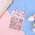 Portable PET Sticker Bag Stationery Journal Material Cartoon Cute Sticker Cutting-Free Girl Heart Cartoon Stickers Delivery Batch