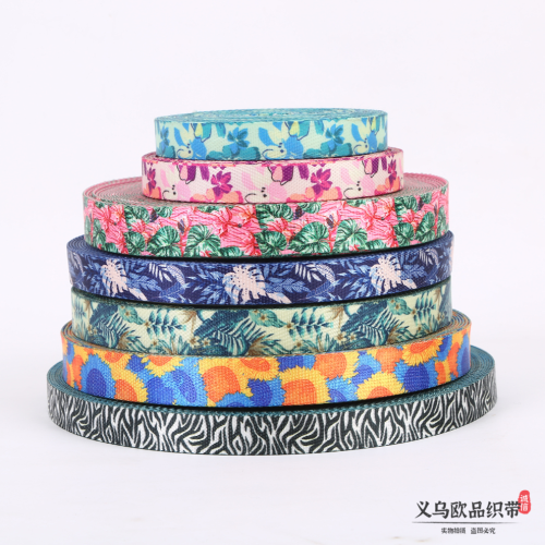 oping ribbon spot supply 2023 new pattern pattern elastic band multicolor environmental protection computer jacquard net tape