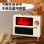 Creative Fireplace Heater Home Simulation Flame Mountain Warm Air Blower Small Quick Heating Fan Gas Heater