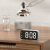 Simple LED Electronic AlarmClockStudentPlug-in Dual-Use Little Alarm Clock Digital Clock Voice Control Temperature Clock