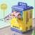 Creative Bus Coin Bank Cartoon Money Box Only-in-No-out Password Suitcase Children's Toys Savings Bank Children's Gifts