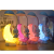 Cartoon Rabbit Spaceman Starry Sky Cubby Lamp DIY Handmade Cream Glue Dormitory Bedroom Bedside Lamp Decoration