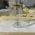 Borosilicate Glass Oil Pot with Scale Oil Bottle Kitchen Supplies Wooden Lid Glass Jar Vinegar Bottle