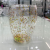 Heat-Resistant Sequins Double-Layer Cup Creative Anti-Scald Insulated Cup Borosilicate Water Cup with Handle Juice Cup