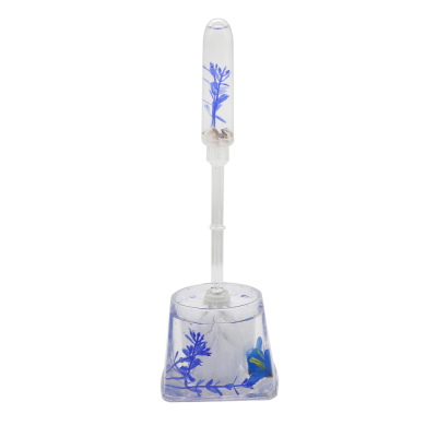 Foreign Trade Square Acrylic Toilet Brush