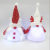 Xiangzhou Christmas Christmas Hot Selling Faceless Elderly Snowman Fabric Ornaments