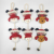 Xiangzhou Christmas Customized Christmas Decorations Santa Claus Snowman Elk Pendant Set