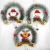 Xiangzhou Christmas Customized Santa Doll Garland Rattan Pine Cone Berry Christmas Tree Decorations