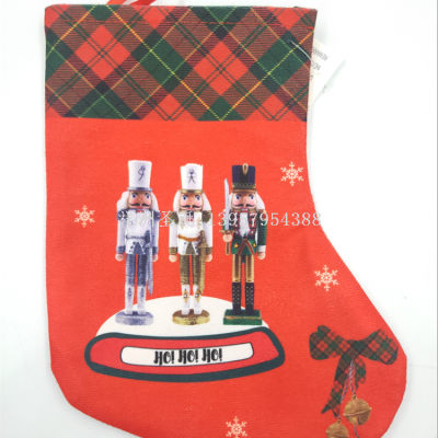 Xiangzhou Christmas Christmas Gift Socks Candy Bag Holiday Party Decoration Christmas Stockings Gift Bag