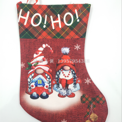 Xiangzhou Christmas Gift Bag Christmas Stockings Christmas Party Supplies Christmas Tree Candy Pendant