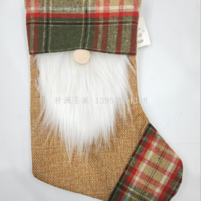 Xiangzhou Christmas Cross-Border Hot Sale Christmas Gift Bag Santa Claus Snowman Cute Creative Gift Bag
