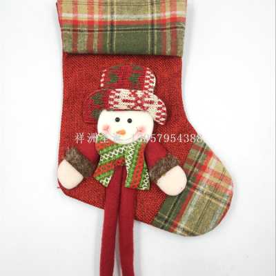 Xiangzhou Christmas Christmas Decorations Christmas Socks Christmas Tree Ornament Gifts Pendant Christmas Product