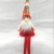 Xiangzhou Christmas New Christmas Decorations Checked Cloth Faceless Doll Forest Faceless Old Man Small Ornaments
