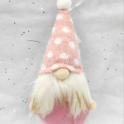 Xiangzhou Christmas Cross-Border Hot Selling Christmas Faceless Doll Santa Doll Doll Small Ornaments
