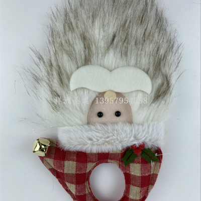 Xiangzhou Christmas Christmas Creative Decorative Small Pendant Santa Claus Fabric Small Hanging Pieces