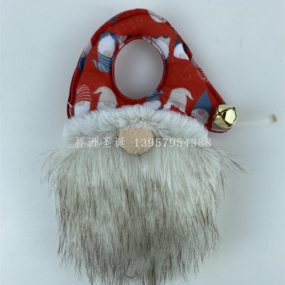Xiangzhou Christmas New Christmas Decoration Supplies Faceless Doll Small Pendant European and American Style Small Doll