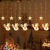 Christmas Lights Colored Lights Curtain Lights Bell Five-Star Lighting Chain Room Lighting Explosion Models Color Painting Light Castle Lights Holiday Lights