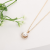 Fast selling hot new product European and American style ring with diamond bride Pearl Necklace Earring Jewelry Set two 