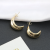 European and American Ins New Style Niche Temperament Retro Light Luxury Style High-Grade Titanium Steel Earrings Personality Fashion All-Match Earrings