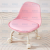 Pulley Backrest Low Stool Beauty Seam Children's Chair Baby Caring Fantastic Product Toddler Manicure round Stool Universal Wheel Rotating Stool