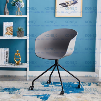 Comfortable Leisure Chair Fashion Office Swivel Chair Student's Chair Pulley Computer Chair Backrest Easy Chair High-Grade Conference Chair