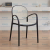Plastic Chair Simple Home Leisure Chair Dining Chair with Backrest Coffee Chair Armrest Outdoor Chair Office Chair Conference Chair