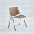 Ancient Iron Modern Simple Leisure Home Dining Chair Backrest Soft Pillow Solid Wood Restaurant Retro Coffee Shop Chair