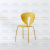Plastic Chair Household Thickened Dining Chair Restaurant Creative Backrest Plastic Stool Subnet  Outdoor Leisure Chair