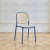 Modern  Plastic Chair Household Thickened Dining Chair Restaurant Creative Backrest Plastic Stool Outdoor Leisure Chair