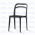 Dining Chair Simple Stackable Plastic Back Chair Internet Celebrity Designer Negotiation Pan Dong Chair Dressing Stool