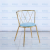 Nordic Simple Light Luxury Dining Chair Home Armchair Subnet  Dressing Stool Manicure Cosmetic Chair Hotel Leisure Chair