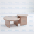 Modern Oval Table Small Coffee Table Living Room Home Coffee Table Cloud Cream Style Bedroom Table Fashion Nested Tables