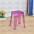 Transparent Plastic Stool Household Thickened round Stool Dining Table Bench Simple Dining Room Chair Adult a High Stool