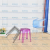 Transparent Plastic Stool Household Thickened round Stool Dining Table Bench Simple Dining Room Chair Adult a High Stool