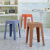 Plastic Stool Thickened Household Extra Thick Modern Simple Stackable Stacking Comfortable Chair High round Stool Bench