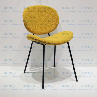 Home Dining Chair Cream Style Chair Internet Backrest Stool Nordic Leisure Chair Art Desk Chair Makeup Conference Chair