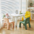 Creative Learning Children's Study Chair Kindergarten Dining Chair Cute Smiley Face Low Stool Home Baby Backrest Chair