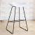 Nordic Wrought Iron Creative Modern and Simple Fashion Wine Bar Stool Stool Leisure Cafe Front Desk High Stool Bar Chair