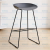 Nordic Wrought Iron Creative Modern and Simple Fashion Wine Bar Stool Stool Leisure Cafe Front Desk High Stool Bar Chair