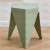 Household Plastic Stool Stackable Nordic round Stool Thickened Plastic Stool Simple Modern Dining Table Chair High Bench